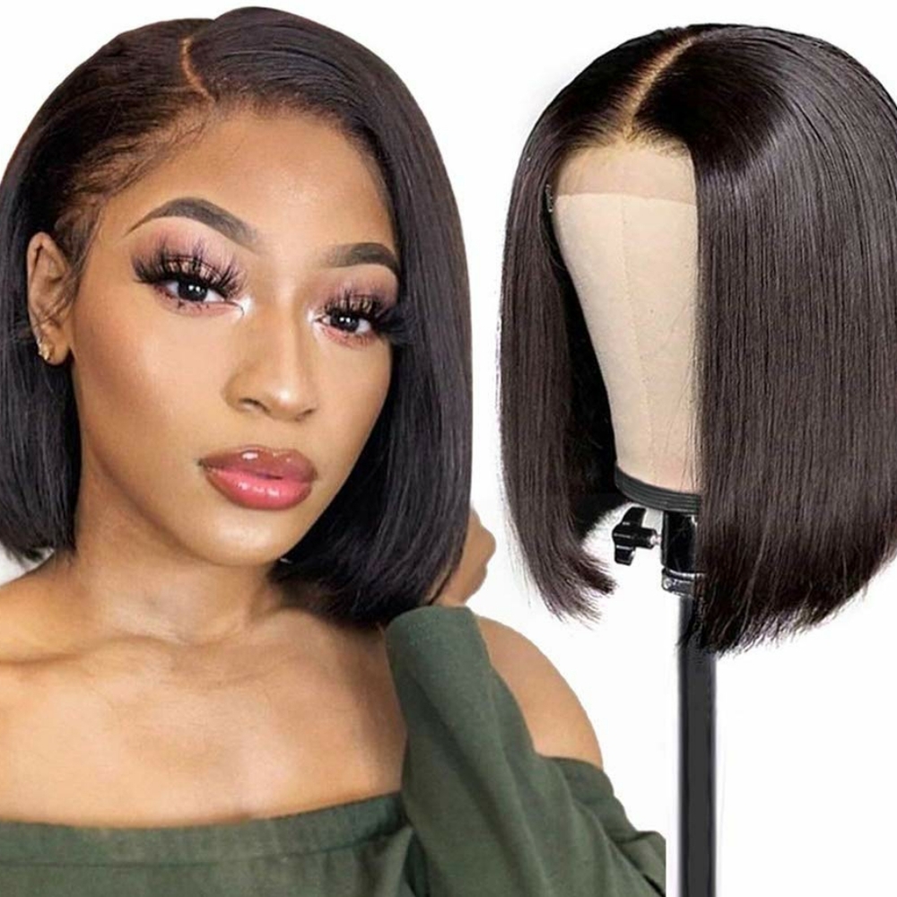 Human hair wig